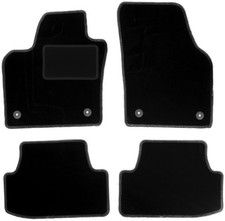 Tappetini in velluto Nero