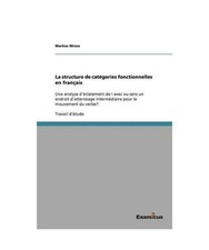 La structure de catégories