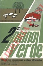 SCALINI Paolo -  2° piano verde. Provvedimenti per lo sviluppo dell'agricoltura