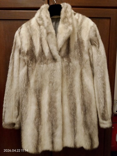 Pelliccia visone bianco - visone,