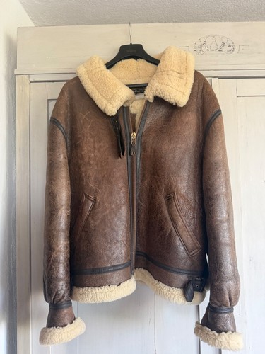 Giacca pelle montone uomo - pelle,