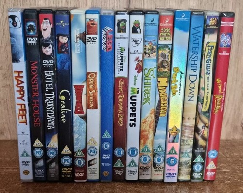 Animated film dvd bundle x15 - dvd,