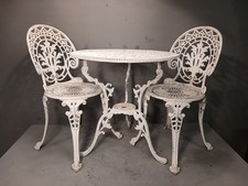 Tavolo E Sedie Bistrò Vintage