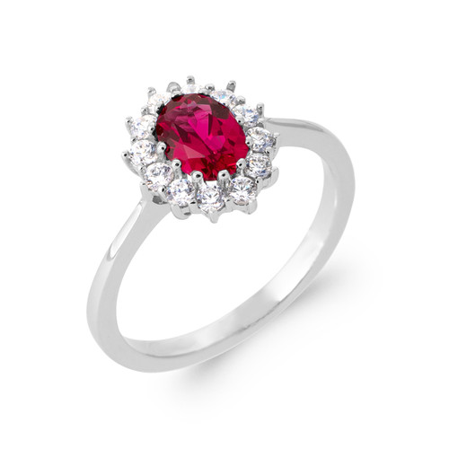 Anello marquise rubino - marquise,