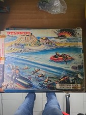 Atlantic plastico anno 1973 Sommozzatori , Attacco base navale, scala ho