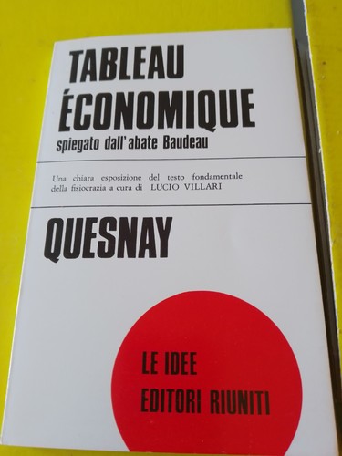 Quesnay tableau économique - économique,