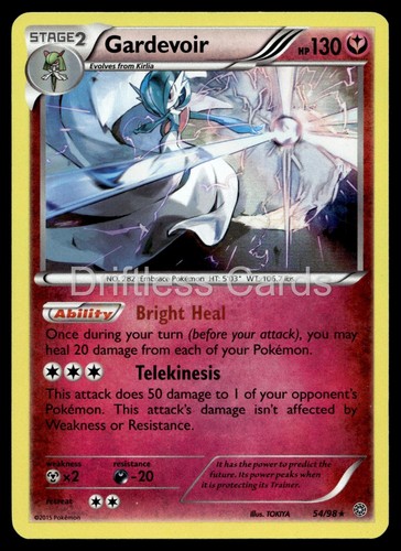 Gardevoir holo raro - 54/98,