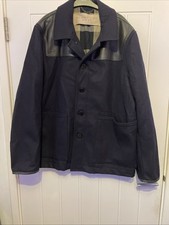 Giacca uomo pelle lana