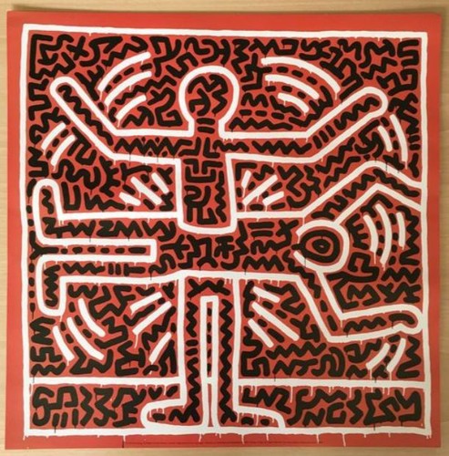Keith haring poster untitled - haring,