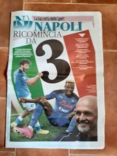 NAPOLI RICOMINCIA DA 3 (SCUDETTO 2023) - GAZZETTA SPORT SPECIALE DA COLLEZIONE