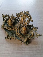 Calamaio in bronzo liberty