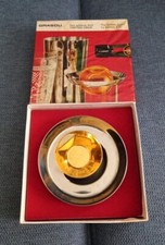 Vintage Grasoli Golden Jigger Mesure Vino Agfa Gevaert 