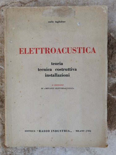 Elettroacustica teoria tecnica - elettroacustica,