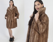 Cappotto visone vintage vero