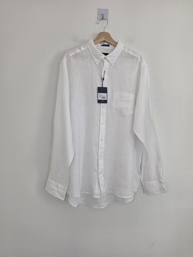 Camicia uomo gant bianca - gant, 100%