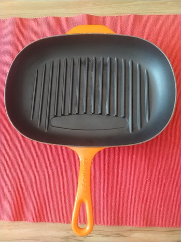 Grande poêle grill creuset - grande,