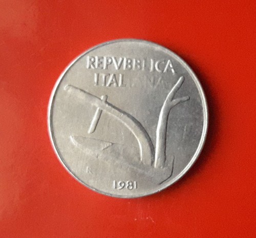 Lire 1981 errore lettere - 10,