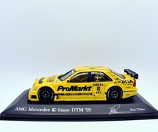 Modellino auto mercedes C dtm 95 Minichamps racing 1:43 diecast modellismo