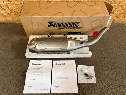 Akrapovic scarico marmitta