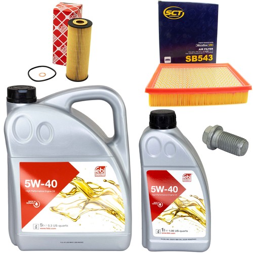 Set filtro olio 6 - set,