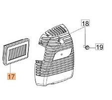 Filtro aria decespugliatore