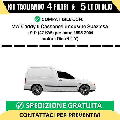 Tagliando per caddy ii - tagliando,