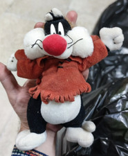 Peluche Pupazzo plush Gatto Silvestro Ferrero Collezione warner bros vintage