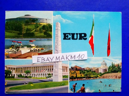 Cartolina foto roma eur - foto,