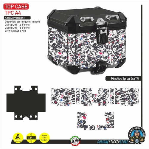 Adesivo protezione top case - top,