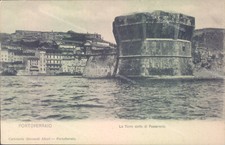 af563 cartolina portoferraio la torre detta di passanante provincia di livorno