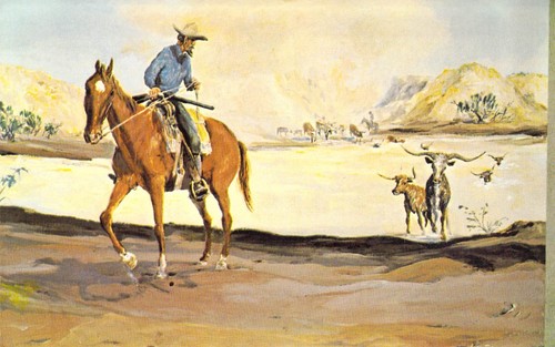 Cartolina pioneer trail - tx,