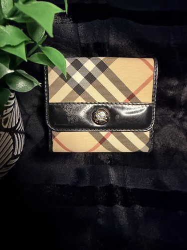 Portafoglio burberry nero - burberry,