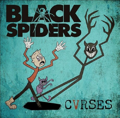Black spiders cvrses vinyl - black,