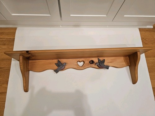 Mensola parete legno - da, con