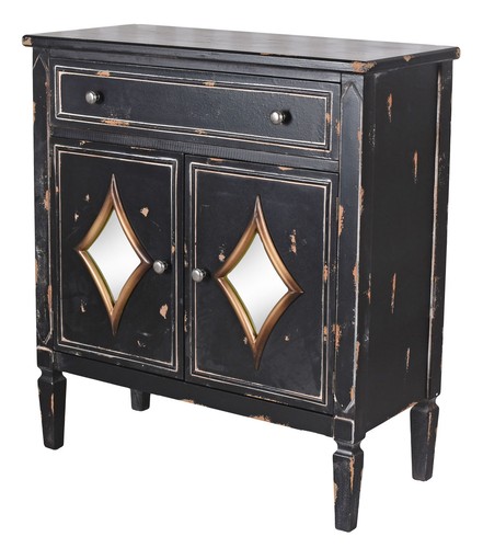 Vintage consolle nero credenza - nero,