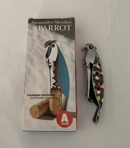 Cavatappi alessi pappagallo - cavatappi,