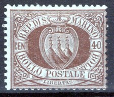 SAN MARINO 1892-94 STEMMA 40