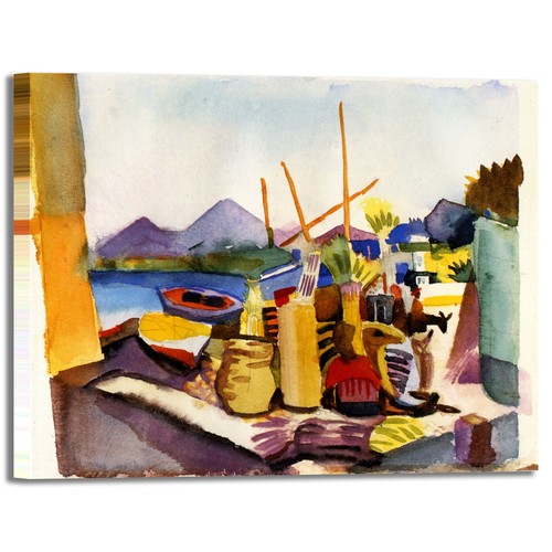 Macke paesaggio hammamet - macke,