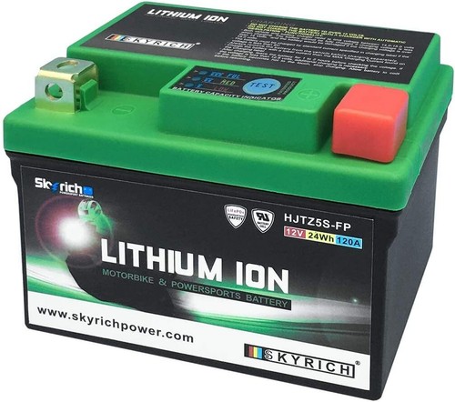Batteria moto skyrich litio - moto,