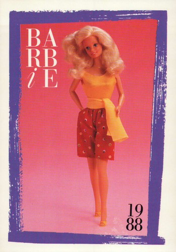 Barbie fashion card - card, da