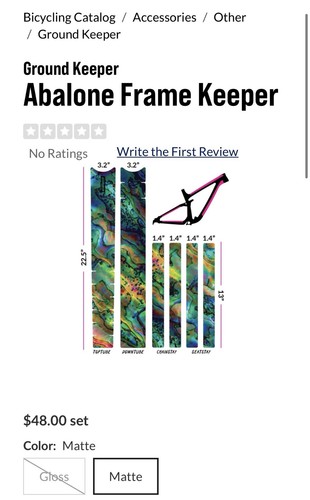 Ground keeper abalone frame - ground,