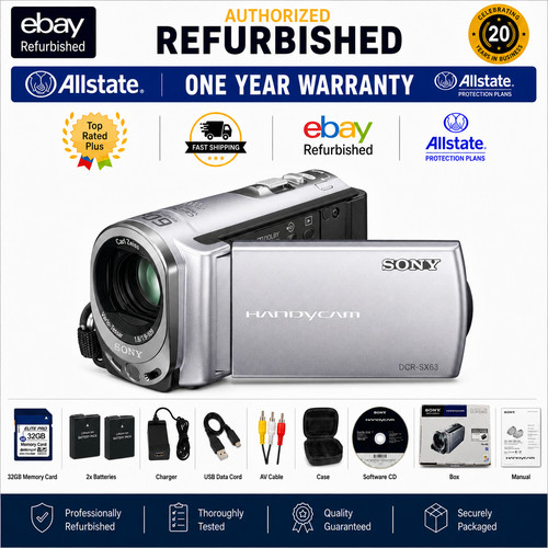 Sony dcr sx63 handycam - sony,