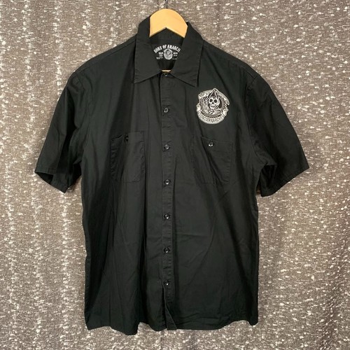 Sons anarchy camicia nera - sons,