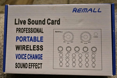 Scheda audio live wireless