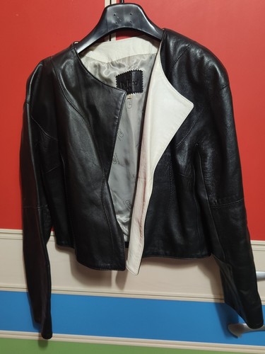 Women leather jacket - women's,