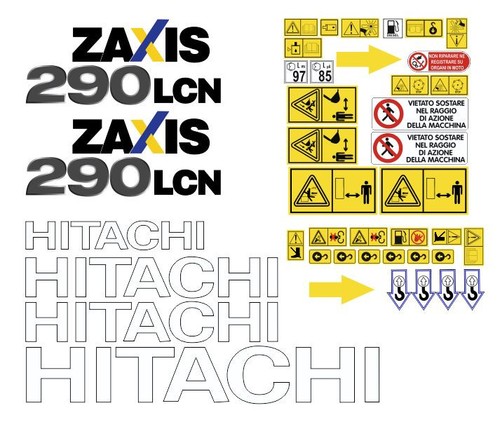 Hitachi 290 lcn - zx, lcn-5