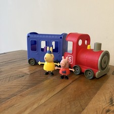 Peppa pig miss conigli treno - pig,
