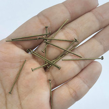 100 pezzi antichi perni dritti