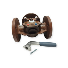 COSTER VSF340 DN40 VALVOLA DI RINVIO MISCELAZIONE FLANGIA 3 VIE CON SETTORI PER RISCALDAMENTO