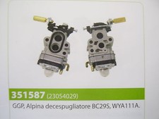 CARBURATORE DECESPUGLIATORE GGP ALPINA BC295 - WYA111A 